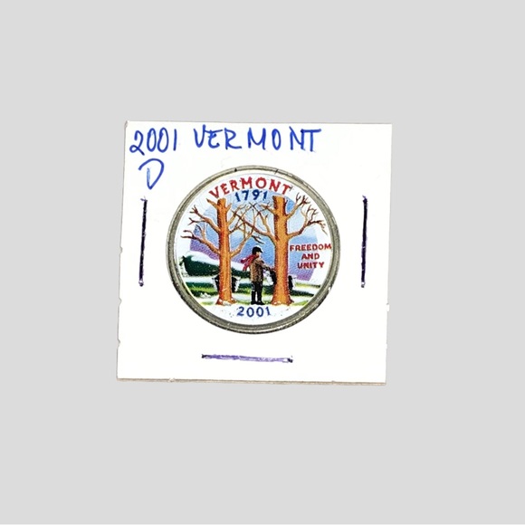 Assorted Colorized Quarter Coins- Price is for 1 Coin Only - Picture 13 of 14